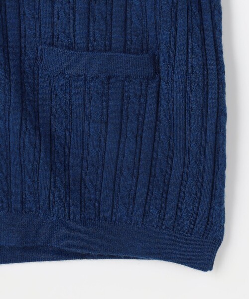 J.PRESS Ladies(J.プレス レディス)の「【人気定番アイテム】KNIT BASIC クルーネック カーディガン(カーディガン/ボレロ・レディース・イエロー系/ネイビー系/ベージュ系/ライトグレー系1・SMALL)」の21枚目の写真