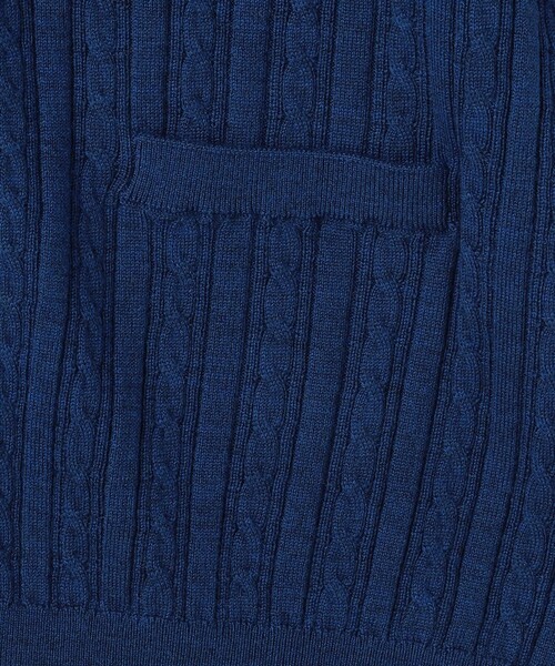 J.PRESS Ladies(J.プレス レディス)の「【人気定番アイテム】KNIT BASIC クルーネック カーディガン(カーディガン/ボレロ・レディース・イエロー系/ネイビー系/ベージュ系/ライトグレー系1・SMALL)」の22枚目の写真
