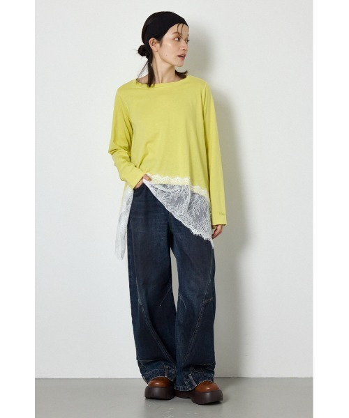 RODEO CROWNS WIDE BOWL(ロデオクラウンズワイドボウル)の「upside down DENIM(デニムパンツ・レディース・ブルー/ブラウン/ブラック・MEDIUM/SMALL)」の18枚目の写真