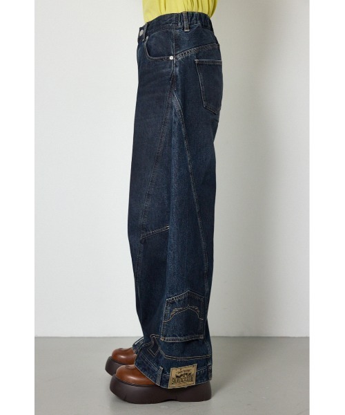 RODEO CROWNS WIDE BOWL(ロデオクラウンズワイドボウル)の「upside down DENIM(デニムパンツ・レディース・ブルー/ブラウン/ブラック・MEDIUM/SMALL)」の22枚目の写真