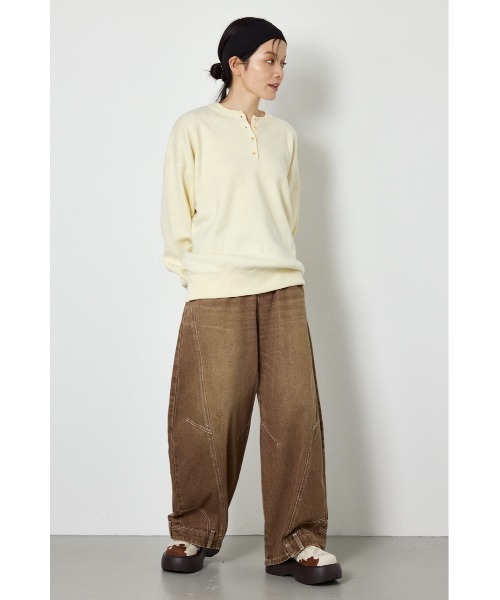 RODEO CROWNS WIDE BOWL(ロデオクラウンズワイドボウル)の「upside down DENIM(デニムパンツ・レディース・ブルー/ブラウン/ブラック・MEDIUM/SMALL)」の7枚目の写真