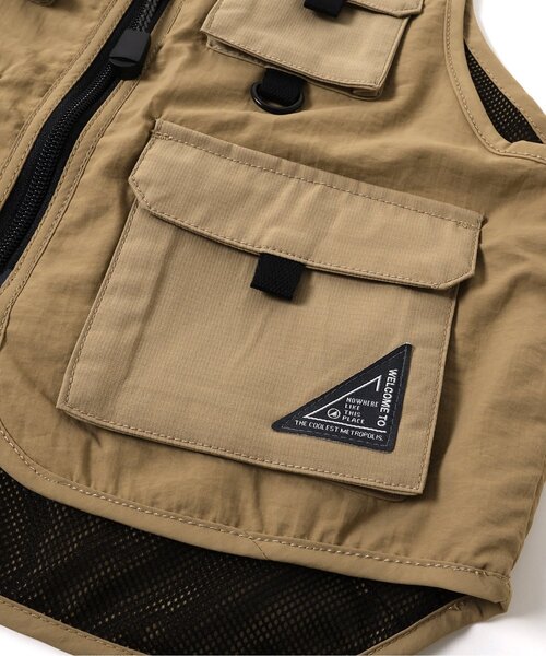 F.O.KIDS(エフオーキッズ)の「ワークベスト(ベスト・キッズ・ベージュ/ブラック・80/150/140/130/120/90/100/110)」の5枚目の写真