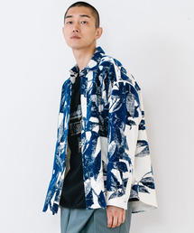 yoshiokubo | yoshiokubo ヨシオクボ / LAUREL FLOCK L/S SHT ローレルフロックシャツ / YKF26202(シャツ/ブラウス)