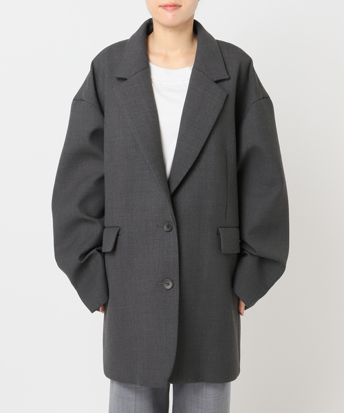 CITYSHOP(シティーショップ)の「《追加2》BONDING ジャケット(その他アウター・レディース・チャコールグレー/ブラック・36/38)」の21枚目の写真