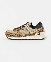 ＜New Balance＞W574PN/B1 スニーカー