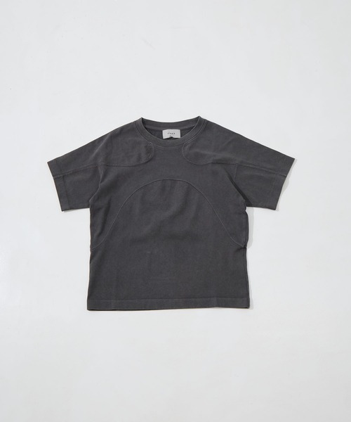 CONZ(コンズ)の「panel short sleeve tee(Tシャツ/カットソー・レディース・ブラック/ダークグレー・1/0/2)」の21枚目の写真