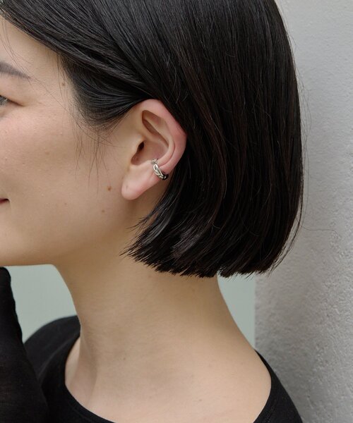 ear PAPILLONNER(イアパピヨネ)の「《WEB&一部店舗限定》バネ式ミニイヤリング/イヤーカフ(イヤリング・レディース・シルバー系その他/ゴールド系その他/シルバー系その他2/ゴールド系その他2・FREE)」の15枚目の写真