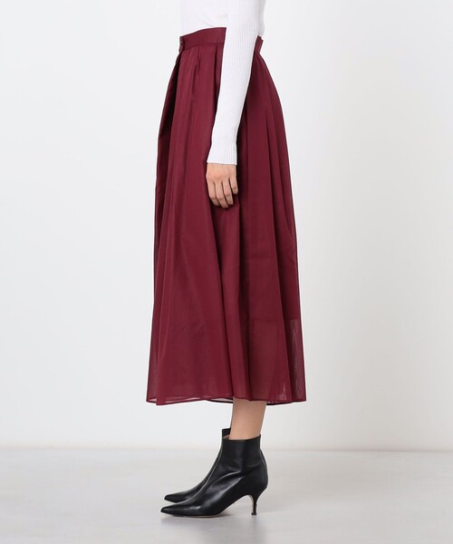 BALLSEY（ボールジィ）の「ルックスボイル フレアキュロットパンツ（その他パンツ・レディース・ボルドー/ブルー・34/36）」の5枚目の写真
