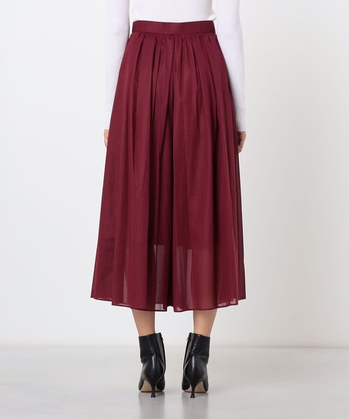 BALLSEY（ボールジィ）の「ルックスボイル フレアキュロットパンツ（その他パンツ・レディース・ボルドー/ブルー・34/36）」の6枚目の写真