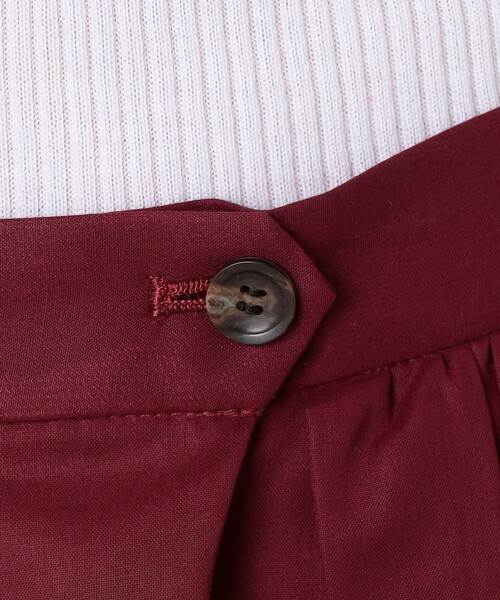 BALLSEY（ボールジィ）の「ルックスボイル フレアキュロットパンツ（その他パンツ・レディース・ボルドー/ブルー・34/36）」の11枚目の写真