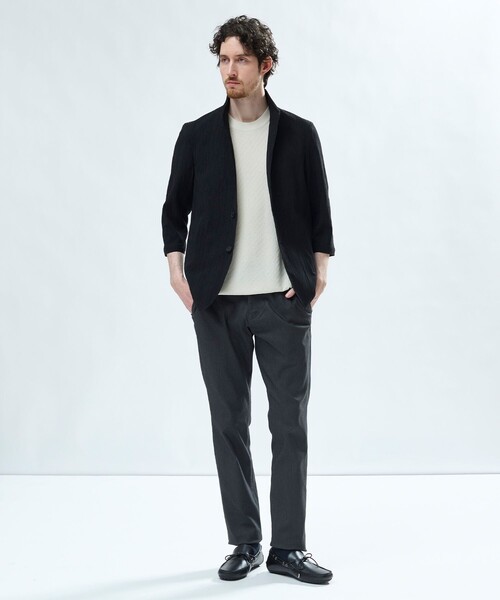 MEN'S BIGI(メンズビギ)の「ハイパワーストレッチ ツイルパンツ<2wayストレッチ><接触冷感>(その他パンツ・メンズ・ダークグレー・3)」の5枚目の写真