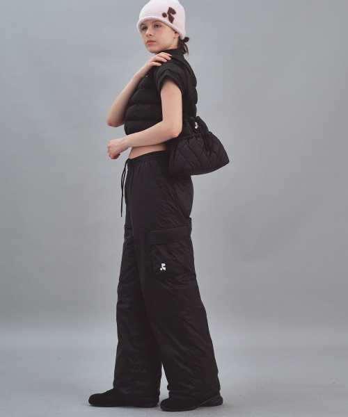 Rest&Recreation（レストアンドレクリエーション）の「QUILTED BUCKET BAG - BLACK（ショルダーバッグ・レディース・その他・ONE）」の6枚目の写真