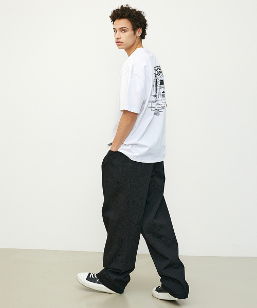 BOOVOOM（ブーブーム）の「[ビッグサイズ]ソーイングマシンワークギアTシャツ（Tシャツ/カットソー・メンズ・ブラック/ホワイト・XXXL/XL/XXL）」の16枚目の写真