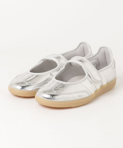 adidas Originals(アディダスオリジナルス)の「SAMBA JANE W(スニーカー・レディース・シルバー・24.0cm/24.5cm/23.5cm)」の1枚目の写真