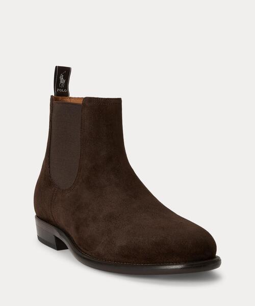POLO RALPH LAUREN(ポロ ラルフ ローレン)の「Owen スエード チェルシー ブーツ(ブーツ・メンズ・ブラウン・9D/8D/7.5D)」の2枚目の写真