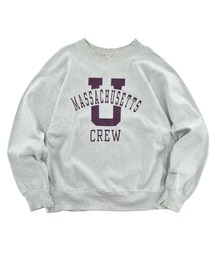 【USED】90’s BOATHOUSE “UNIVERSITY OF MASSACHUSETTS” リバースタイプ スウェット USA製