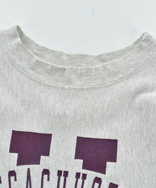 LABORATORY R(ラボラトリーアール)の「【USED】90’s BOATHOUSE “UNIVERSITY OF MASSACHUSETTS” リバースタイプ スウェット USA製(スウェット・メンズ・グレー・X-LARGE)」の3枚目の写真
