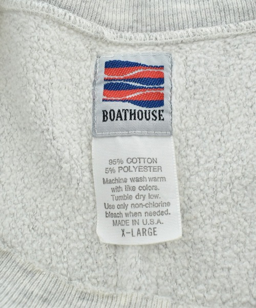 LABORATORY R(ラボラトリーアール)の「【USED】90’s BOATHOUSE “UNIVERSITY OF MASSACHUSETTS” リバースタイプ スウェット USA製(スウェット・メンズ・グレー・X-LARGE)」の11枚目の写真