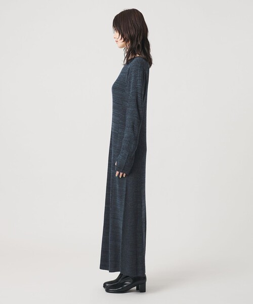 BEAUTY&YOUTH UNITED ARROWS(ビューティーアンドユースユナイテッドアローズ)の「【WEB限定 Wardrobe DAILY MINIMAL】リブニット フレアワンピース(ワンピース・レディース・その他1/レッド/ネイビー/ブラック・M/S)」の18枚目の写真