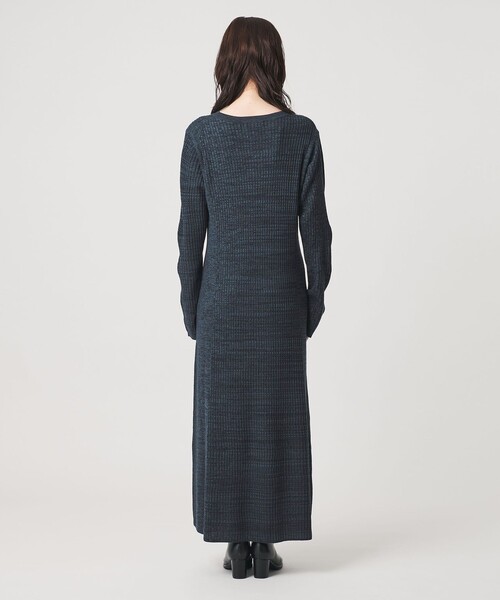 BEAUTY&YOUTH UNITED ARROWS(ビューティーアンドユースユナイテッドアローズ)の「【WEB限定 Wardrobe DAILY MINIMAL】リブニット フレアワンピース(ワンピース・レディース・その他1/レッド/ネイビー/ブラック・M/S)」の19枚目の写真