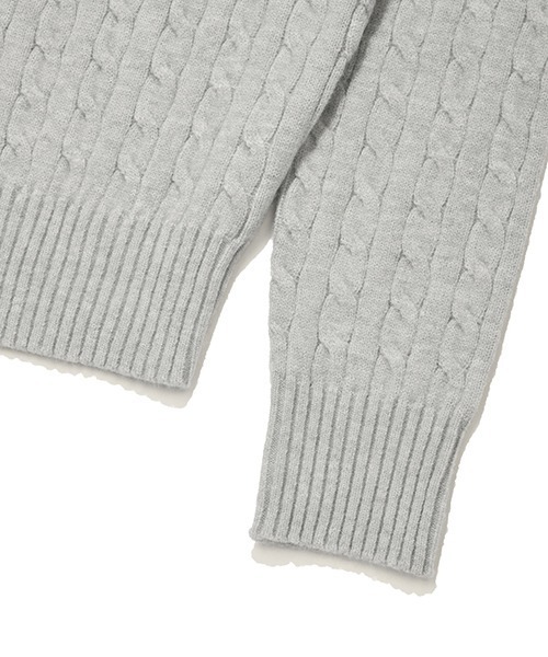 Wacky WiLLy(ワッキーウィリー)の「WOMEN'S CABLE CARDIGAN(カーディガン/ボレロ・レディース・ネイビー/グレー/レッド/スカイブルー系・SMALL/MEDIUM/LARGE)」の10枚目の写真
