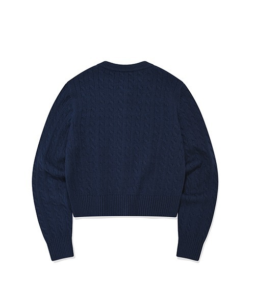 Wacky WiLLy(ワッキーウィリー)の「WOMEN'S CABLE CARDIGAN(カーディガン/ボレロ・レディース・ネイビー/グレー/レッド/スカイブルー系・SMALL/MEDIUM/LARGE)」の12枚目の写真