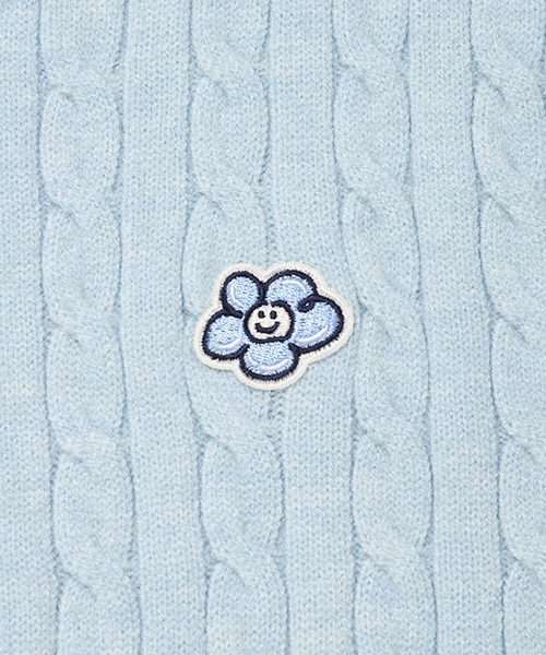 Wacky WiLLy(ワッキーウィリー)の「WOMEN'S CABLE CARDIGAN(カーディガン/ボレロ・レディース・ネイビー/グレー/レッド/スカイブルー系・SMALL/MEDIUM/LARGE)」の20枚目の写真
