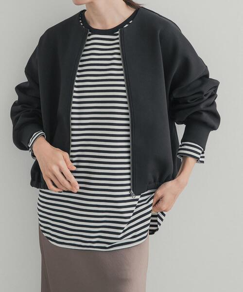 URBAN RESEARCH DOORS(アーバンリサーチドアーズ)の「コットンラウンドヘムカットソー(Tシャツ/カットソー・レディース・ホワイト系その他/オフホワイト・SMALL/MEDIUM)」の16枚目の写真