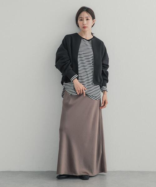 URBAN RESEARCH DOORS(アーバンリサーチドアーズ)の「コットンラウンドヘムカットソー(Tシャツ/カットソー・レディース・ホワイト系その他/オフホワイト・SMALL/MEDIUM)」の7枚目の写真