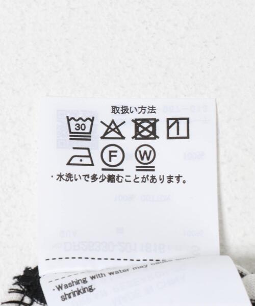 URBAN RESEARCH DOORS(アーバンリサーチドアーズ)の「コットンラウンドヘムカットソー(Tシャツ/カットソー・レディース・ホワイト系その他/オフホワイト・SMALL/MEDIUM)」の5枚目の写真