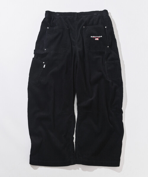 NAUTICA/ノーティカ ワイドカーブシルエット フラッグロゴ ダブルニー