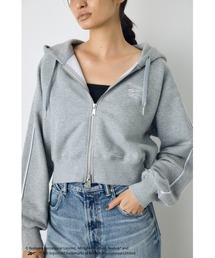 AZUL BY MOUSSY（アズールバイマウジー）の「【REEBOK×AZUL】ダブルジップパーカー 秋服 冬服【Mサイズレディース】【Lサイズメンズ&ユニセックス】（パーカー）」