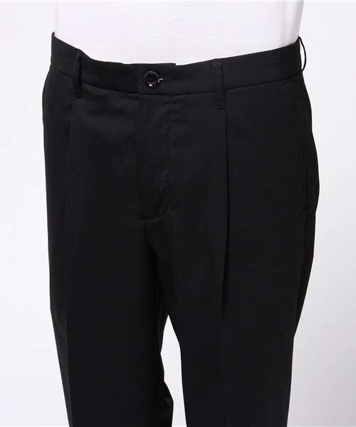 HYSTERIC GLAMOUR（ヒステリックグラマー）の「1タックアンクルPT（スラックス・メンズ・ネイビー/グレー/ブラック・LARGE/MEDIUM/SMALL）」の5枚目の写真