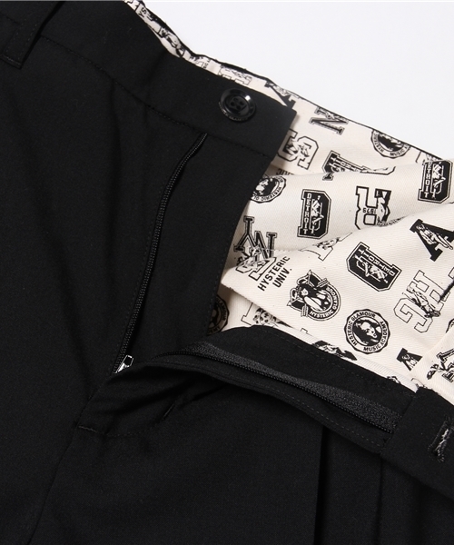 HYSTERIC GLAMOUR（ヒステリックグラマー）の「1タックアンクルPT（スラックス・メンズ・ネイビー/グレー/ブラック・LARGE/MEDIUM/SMALL）」の9枚目の写真