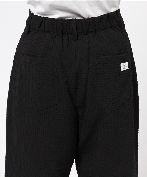 cepo（セポ）の「【vikka掲載】ポリサッカーユルップドパンツ（その他パンツ・レディース・チャコールグレー/ネイビー/ダークブルー/ブラック・SMALL/MEDIUM）」の9枚目の写真