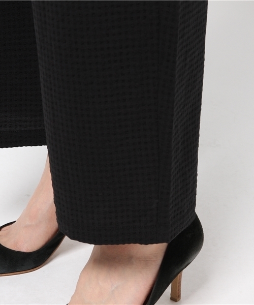 cepo（セポ）の「【vikka掲載】ポリサッカーユルップドパンツ（その他パンツ・レディース・チャコールグレー/ネイビー/ダークブルー/ブラック・SMALL/MEDIUM）」の13枚目の写真