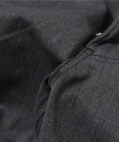MEN'S BIGI（メンズビギ）の「【渡部篤郎さん着用 メンズクラブ12月号 掲載商品】オンオフ兼用ストレッチスラックス/JAPAN MADE（スラックス・メンズ・ネイビー/チャコールグレー・SS/M/L/S/LL）」の12枚目の写真