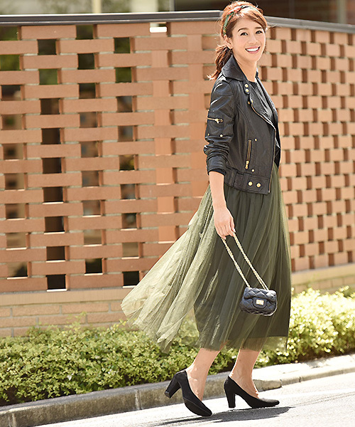 coca(coca)(コカ)の「選べる6カラー◇ふんわりチュールスカート(スカート・レディース・グレー/ネイビー/アイボリー/ブラック/カーキ/ライトグレー・ONESIZE/ONE SIZE)」の16枚目の写真