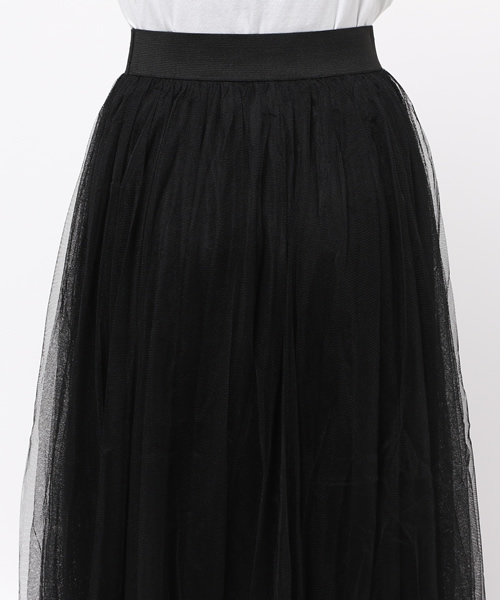 coca(coca)(コカ)の「選べる6カラー◇ふんわりチュールスカート(スカート・レディース・グレー/ネイビー/アイボリー/ブラック/カーキ/ライトグレー・ONESIZE/ONE SIZE)」の11枚目の写真
