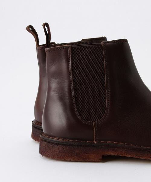 green label relaxing（グリーンレーベルリラクシング）の「[ダナッサ] BC DANASSA GLR レザーサイドゴアブーツ◆（ブーツ・メンズ・ブラック/ダークブラウン・41/43/42/40）」の8枚目の写真