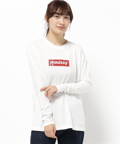 MOUSSY（マウジー）の「early moussy L/TSJ（Tシャツ/カットソー・レディース・ブラック系その他/ブラック/レッド系その他・FREE）」の13枚目の写真