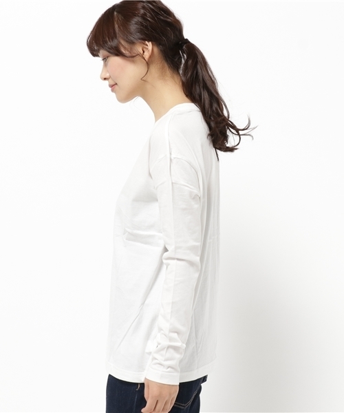 MOUSSY（マウジー）の「early moussy L/TSJ（Tシャツ/カットソー・レディース・ブラック系その他/ブラック/レッド系その他・FREE）」の5枚目の写真