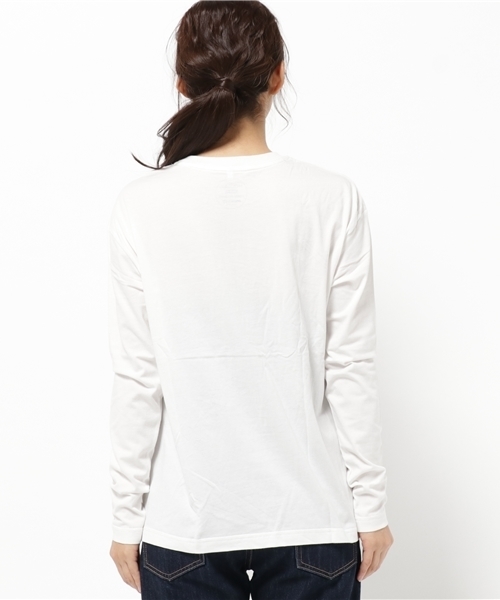 MOUSSY（マウジー）の「early moussy L/TSJ（Tシャツ/カットソー・レディース・ブラック系その他/ブラック/レッド系その他・FREE）」の6枚目の写真