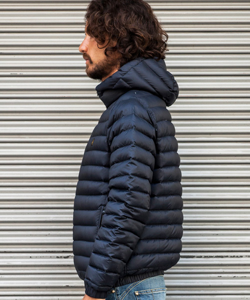 RefrigiWear（リフリッジウェアー）の「リバーシブルダウンジャケット(90%ダウン)（ダウンジャケット/コート・メンズ・ブラック/カーキ/グレー/ネイビー・MEDIUM/SMALL/LARGE）」の17枚目の写真