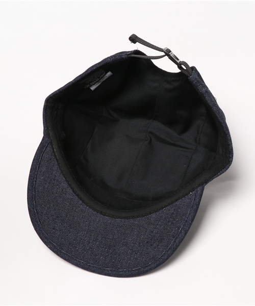 AVIREX（アヴィレックス）の「avirex/ アヴィレックス/ DENIM JET CAP/ デニム ジェットキャップ/ Belle（キャップ・レディース・ブラック/インディゴブルー・FREE）」の5枚目の写真