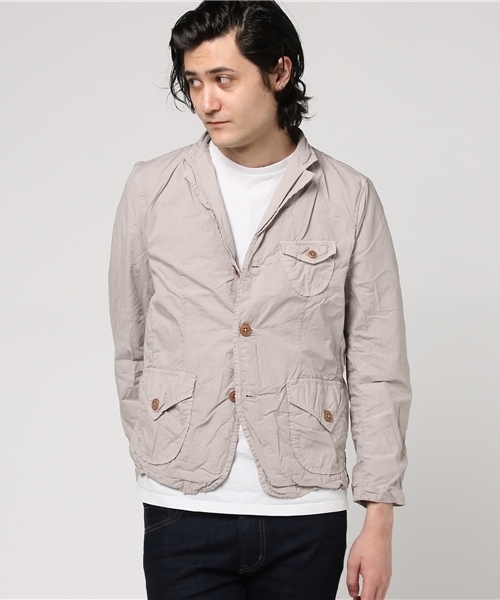 dip（ディップ）の「【dip】ディップ/ ジャケット（テーラードジャケット・メンズ・ベージュ/グレー・MEDIUM/SMALL/LARGE）」の5枚目の写真