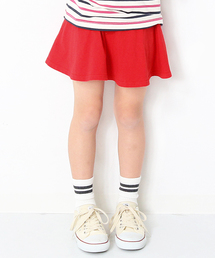 devirock | 全12色 ポケット付インナーパンツ付フレアスカート スカッツ レギンス付スカート(スカート)