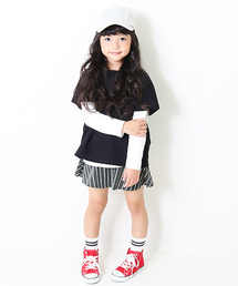 devirock | 全12色 ポケット付インナーパンツ付フレアスカート スカッツ レギンス付スカート(スカート)