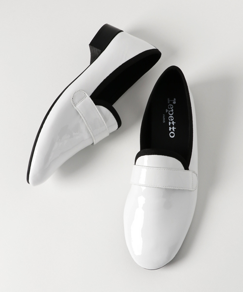 Repetto(レペット)の「Repetto ラバーソールダンスシューズ / MAESTRO(ドレスシューズ・レディース・ホワイト・38/36/37)」の3枚目の写真