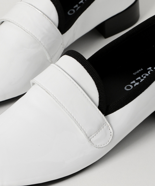 Repetto(レペット)の「Repetto ラバーソールダンスシューズ / MAESTRO(ドレスシューズ・レディース・ホワイト・38/36/37)」の5枚目の写真
